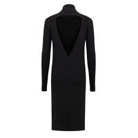 Bottega Veneta Schwarz Wolle Lang