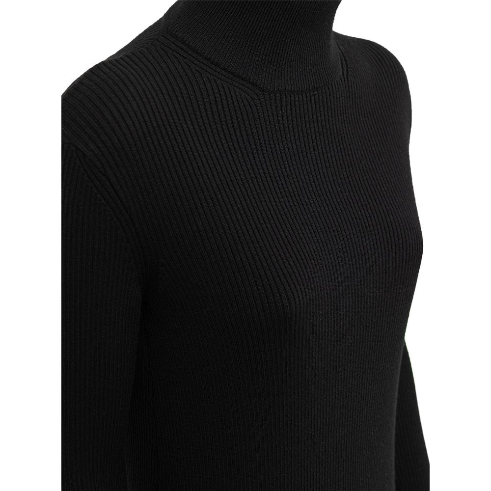 Bottega Veneta Schwarz Wolle Lang