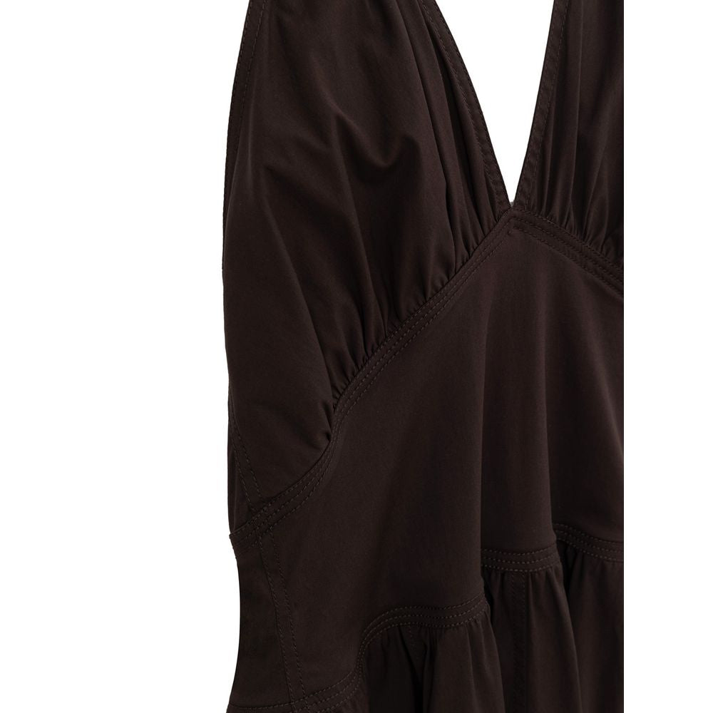 Bottega Veneta Braun Baumwolle Lang