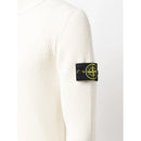 Stone Island Weißer Wollpullover
