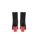 Alexander McQueen Schwarzer Neopren-Stiefel
