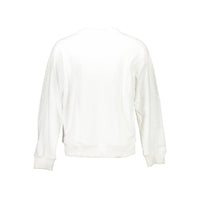 Calvin Klein Weißes Unisex-Sweatshirt aus Baumwolle