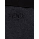 Fendi Schwarzes Baumwoll-Poloshirt