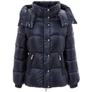 Add Blauer Polyamid-Mantel