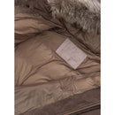 Herno Brauner Baumwoll-Bomberjacke