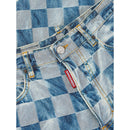 Dsquared² Relaxed Fit Jeans aus blauer Baumwolle