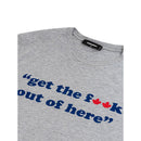 Dsquared² T-Shirt aus grauer Baumwolle