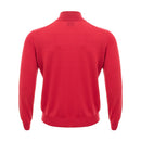 Gran Sasso Elegant T-shirt in purple wool for men