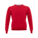 Gran Sasso Elegant red wool sweater for men