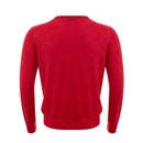Gran Sasso Elegant red wool sweater for men