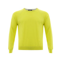 Gran Sasso Sunny Yellow Pullover made of Italian cotton
