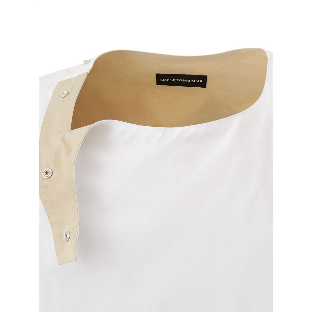 Emporio Armani T-shirt in white cotton