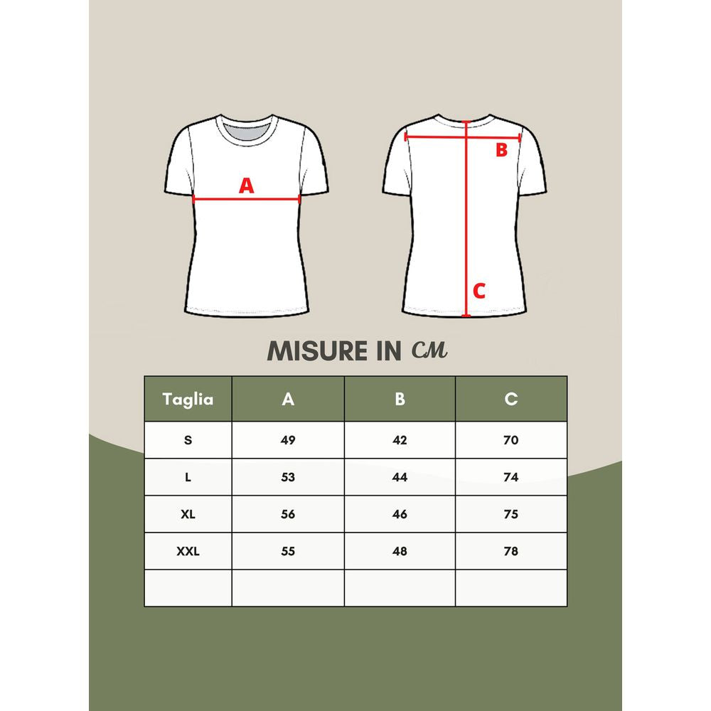 Lardini Elegantes graues Designer T-Shirt aus Wolle