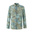 Tom Ford Blaues Lyocell-Hemd
