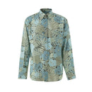 Tom Ford Blaues Lyocell-Hemd