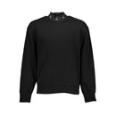 Calvin Klein Schwarzer Baumwollpullover für Männer