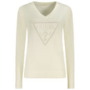 Guess Jeans Weißer Viskose-Pullover