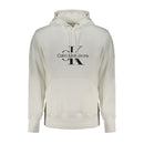 Calvin Klein Weißer Baumwollpullover