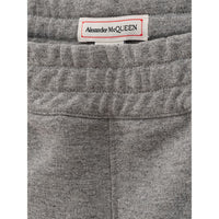 Alexander McQueen Schicke graue Hose aus Baumwollmischung
