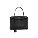 Balenciaga Schwarze Kalbshaut Bos Taurus Schultertasche