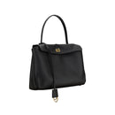 Balenciaga Schwarze Kalbshaut Bos Taurus Schultertasche