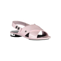 Calvin Klein Rosa Polyethylen Damen Sandale