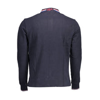 U.S. POLO ASSN. Blaues Baumwoll-Poloshirt für Männer