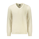 Hugo Boss Beigefarbener Pullover aus Wolle für Männer