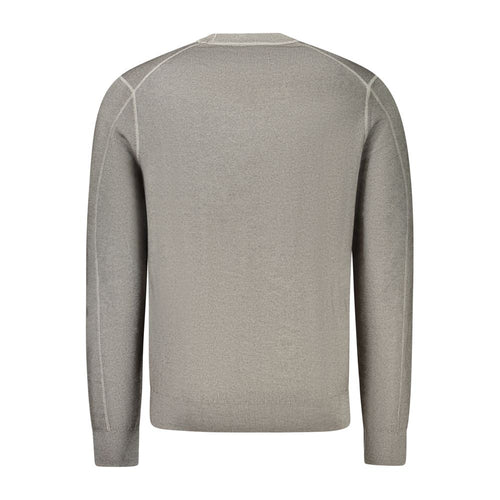 Hugo Boss Grauer Wollpullover