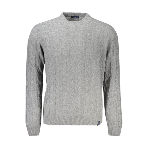 North Sails Grey Wool Sweater for Men