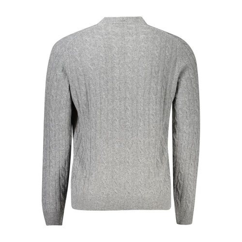 North Sails Grey Wool Sweater for Men