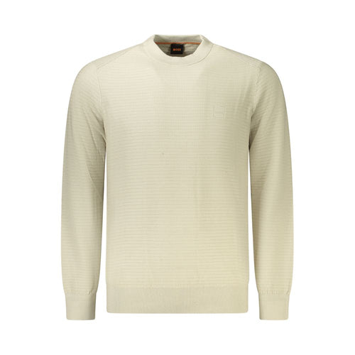 Hugo Boss Beiger Baumwoll-Pullover