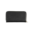 Tommy Hilfiger Schwarzes Polyethylen Portemonnaie für Frauen