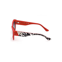 Guess Jeans Rot gespritzte Frauen-Sonnenbrille