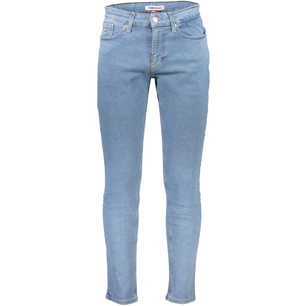 Tommy Hilfiger Hellblaue Baumwolle Herren Slim Tapered Jean