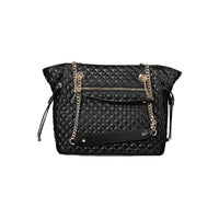 Guess Jeans Schwarz Polyethylen Frauen Handtasche
