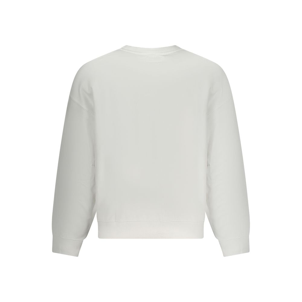 Guess Jeans Weißer Baumwollpullover für Männer