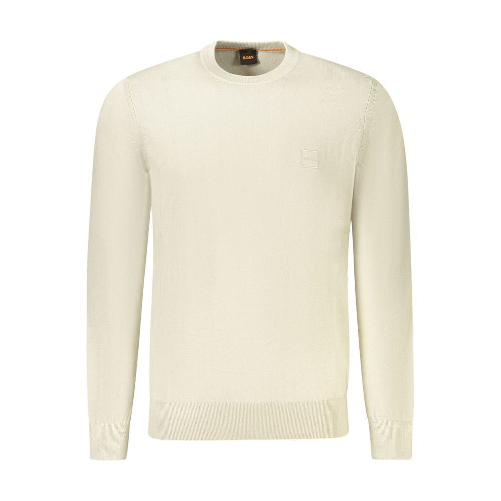 Hugo Boss Beige Baumwolle Männer Pullover