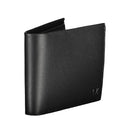 Calvin Klein Schwarzes Leder Herren Portemonnaie