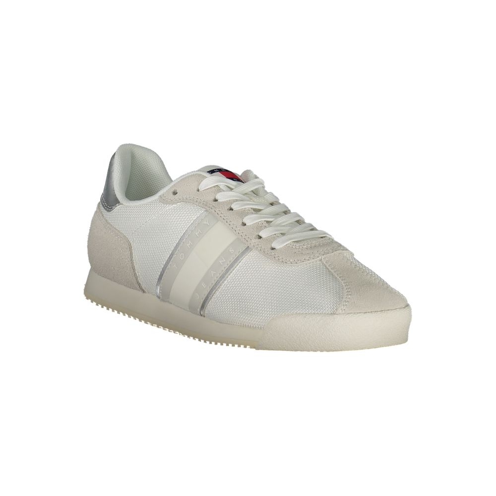 Tommy Hilfiger Weißer Polyester Damen Sneaker