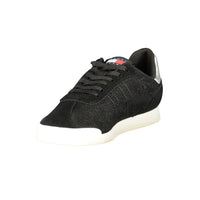 Tommy Hilfiger Schwarzer Polyester Damen Sneaker