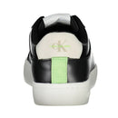 Calvin Klein Schwarzer Polyester Damen Sneaker
