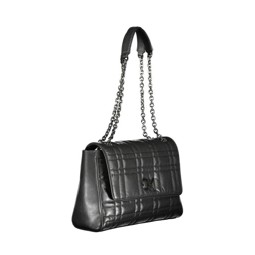 Calvin Klein Schwarze Polyester-Handtasche