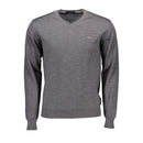 Harmont & Blaine Grauer Wollpullover