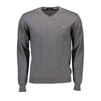 Harmont & Blaine Grauer Wollpullover