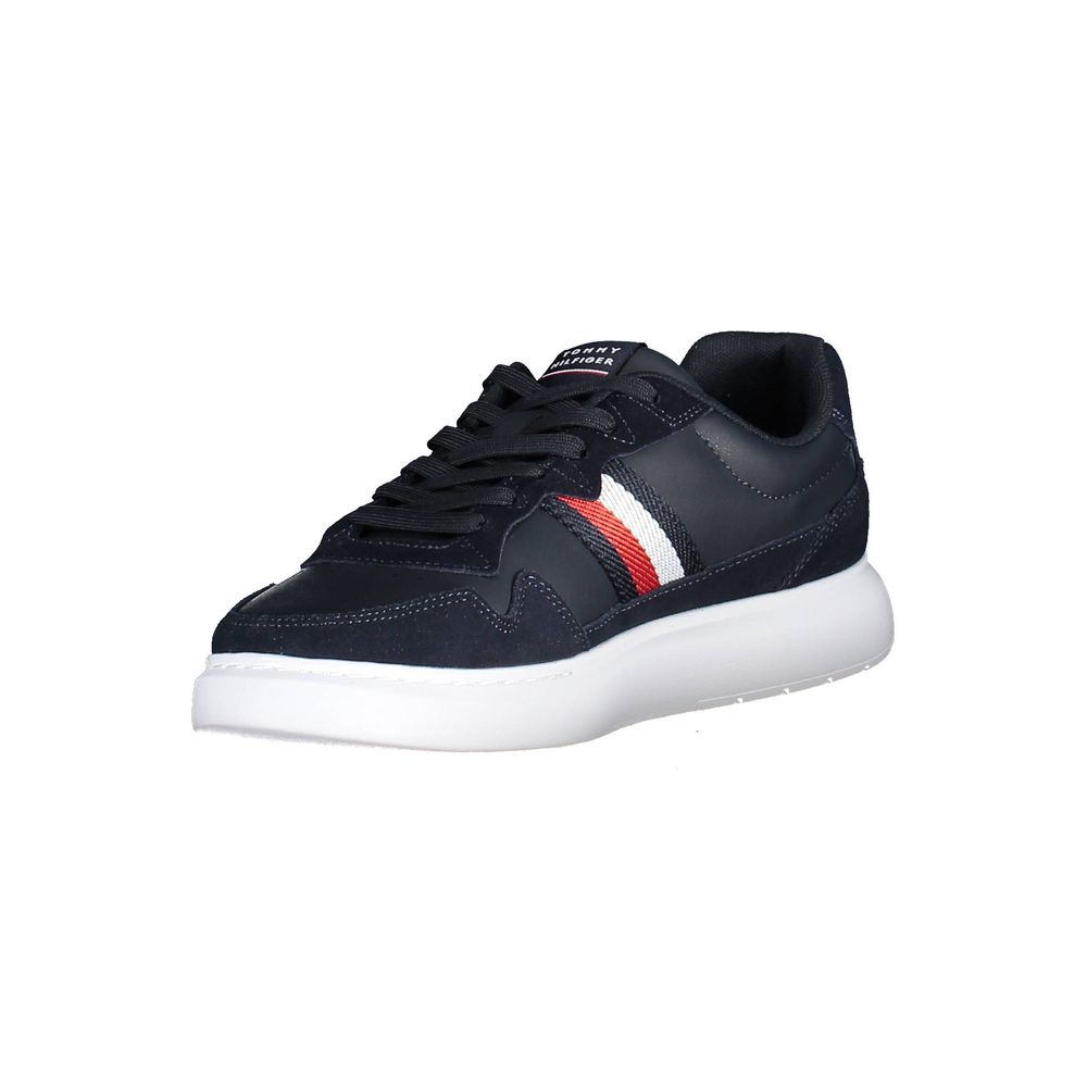 Tommy Hilfiger Blauer Polyester-Sneaker