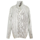 Balmain Brauner Rollkragenpullover aus Wolle für Männer