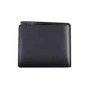 Tommy Hilfiger Elegantes blaues Leder Portemonnaie für die Brieftasche
