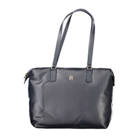 Tommy Hilfiger Blaue Polyester Frauen Handtasche