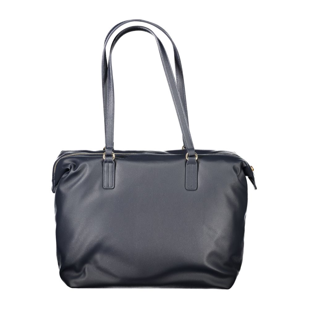 Tommy Hilfiger Blaue Polyester Frauen Handtasche